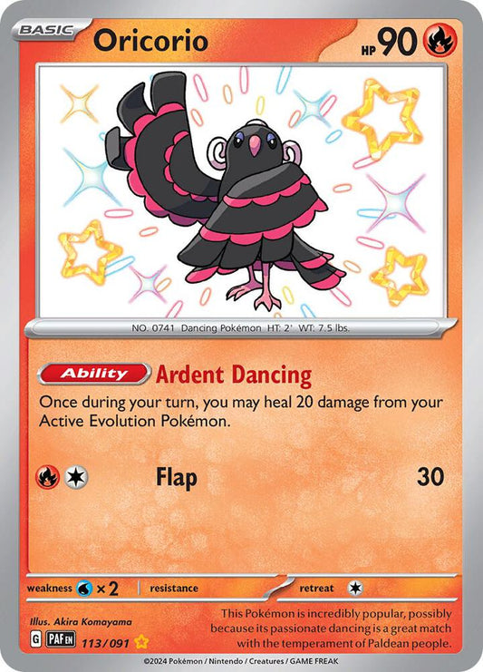 Oricorio [113/091] - SV: Paldean Fates