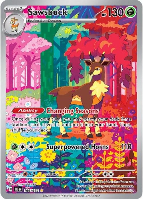 Sawsbuck [166/162] - SV05: Temporal Forces