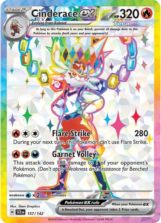 Cinderace ex - 157/142 [SCR - 157/142]