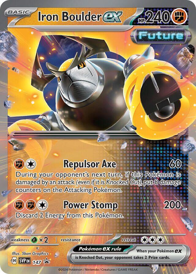 Iron Boulder ex [SVP 147] - SV: Scarlet & Violet Promo Cards