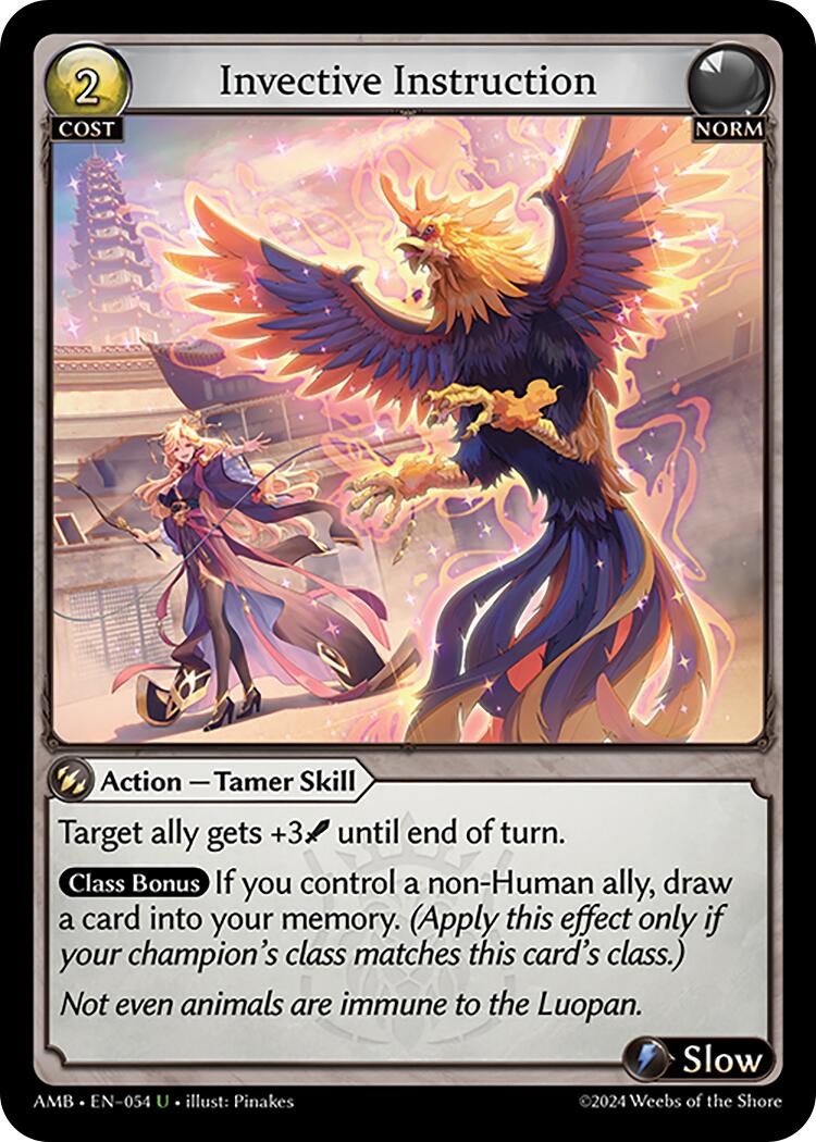 Invective Instruction [AMB1E - 054]