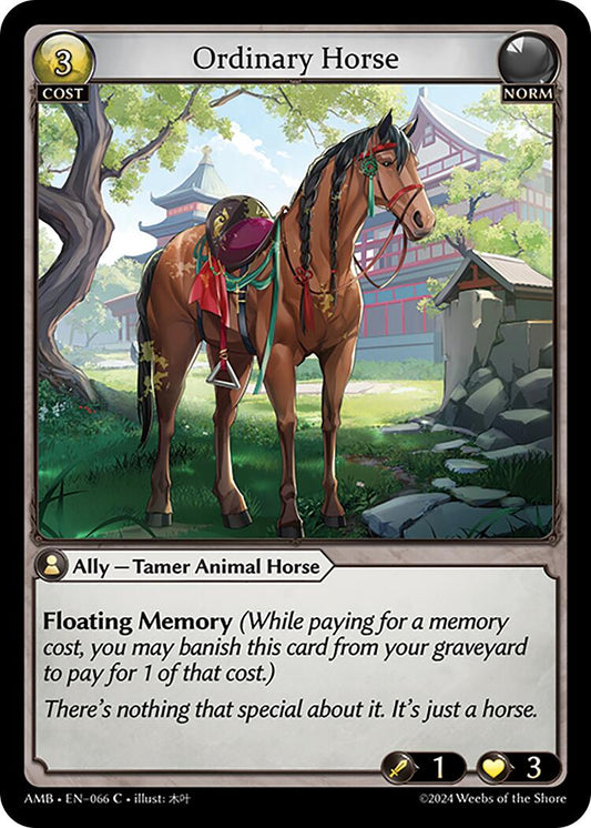 Ordinary Horse [AMB1E - 066]