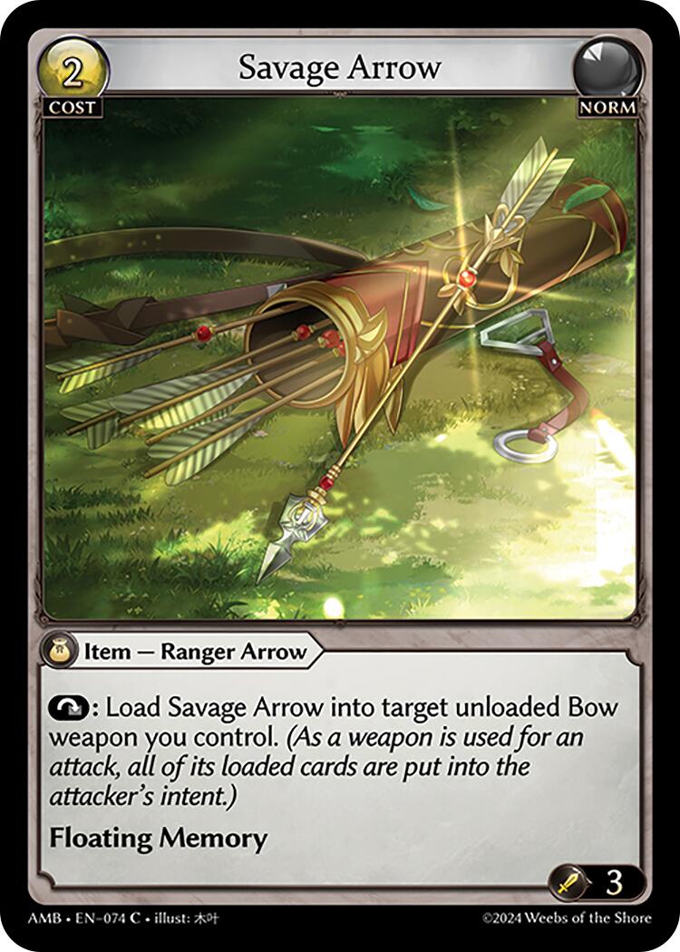 Savage Arrow [AMB1E - 074]