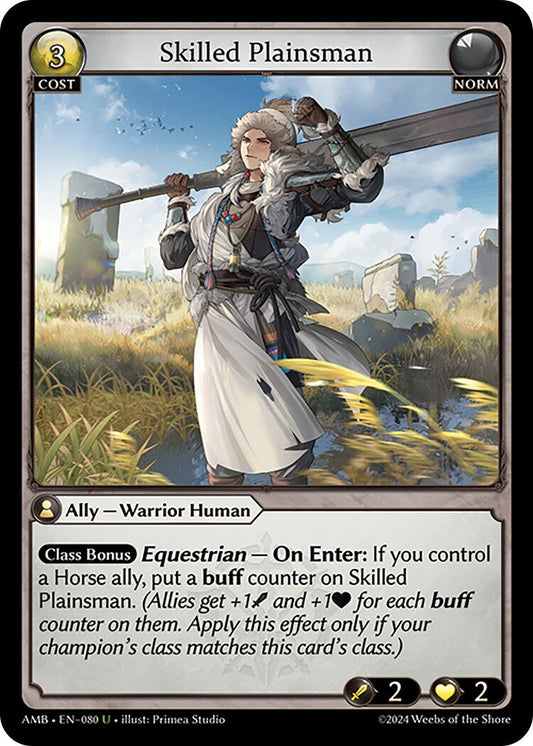 Skilled Plainsman [AMB1E - 080]