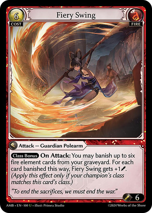 Fiery Swing [AMB1E - 100]