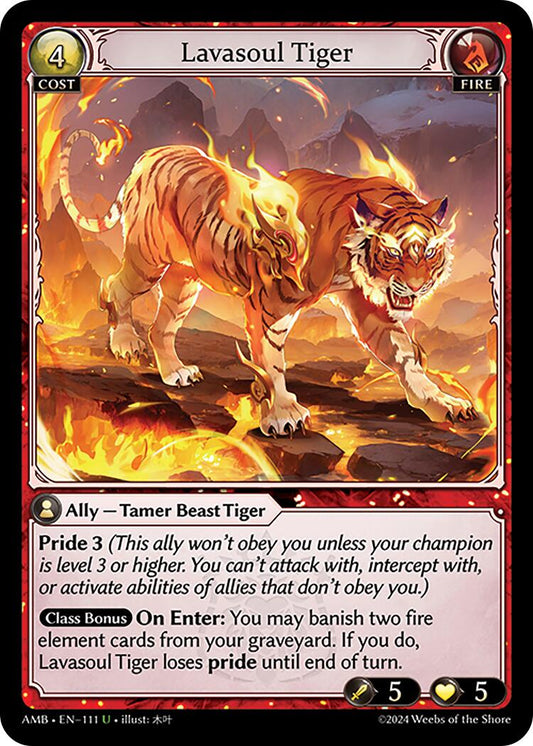 Lavasoul Tiger [AMB1E - 111]