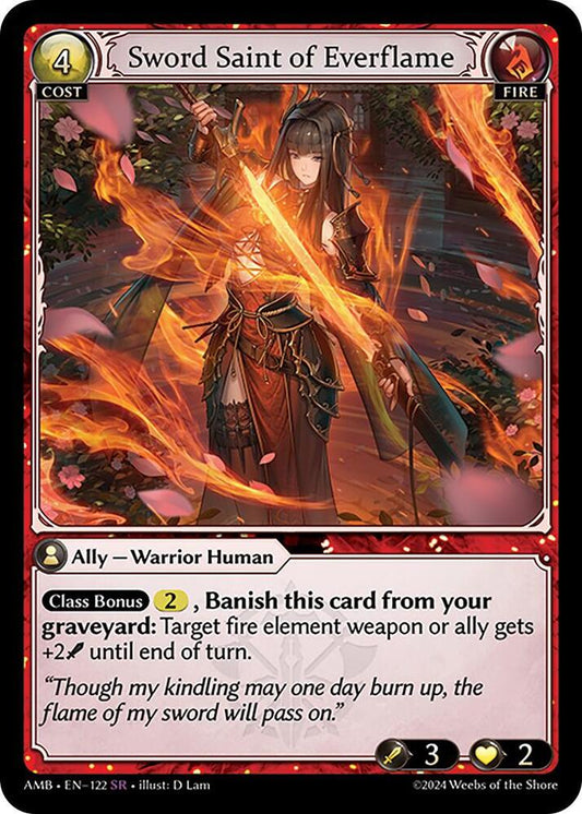 Sword Saint of Everflame [SR][122] - Mortal Ambition
