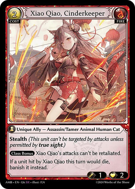 Xiao Qiao, Cinderkeeper [SR][126] - Mortal Ambition