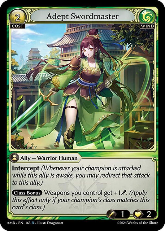 Adept Swordmaster [165][R]- Mortal Ambition