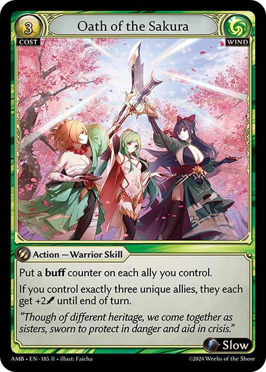 Oath of the Sakura [AMB1E - 185]