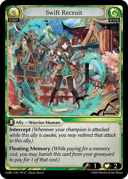 Swift Recruit [C] - Mortal Ambition