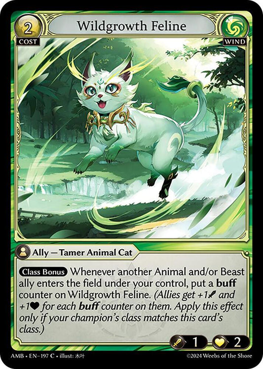 Wildgrowth Feline [C] - Mortal Ambition