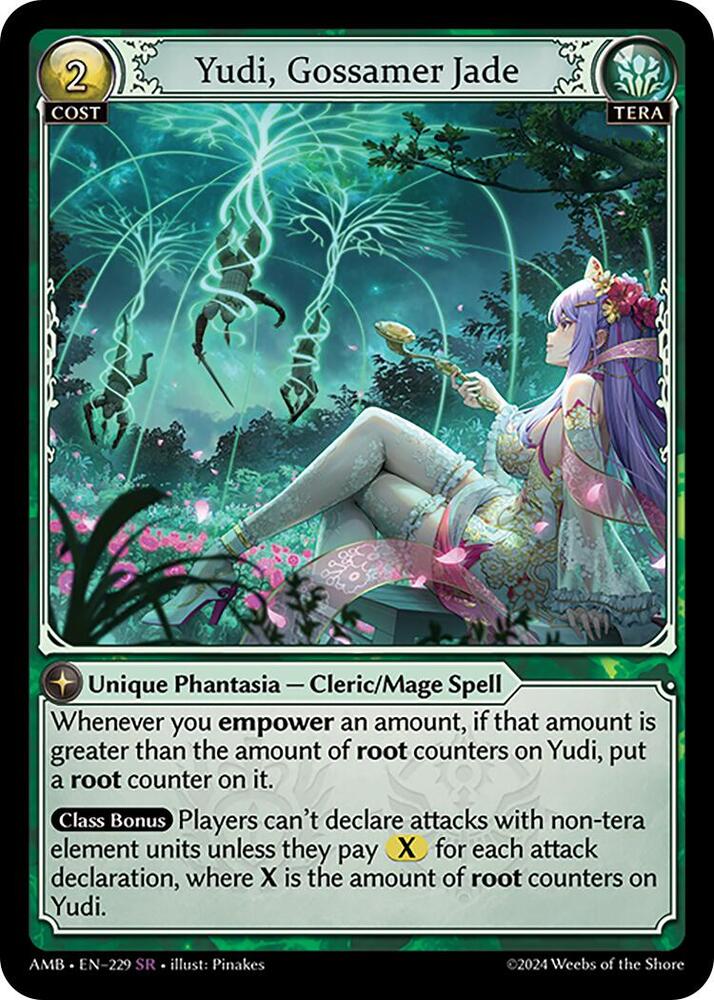 Yudi, Gossamer Jade [SR][229] - Mortal Ambition
