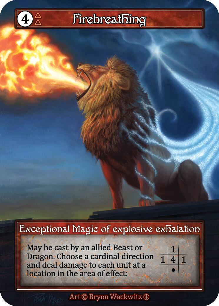 Firebreathing (Foil) [ART - 000]