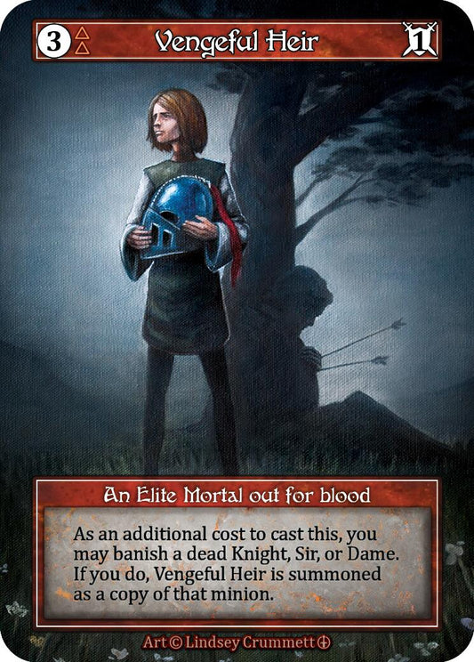 Vengeful Heir (Foil) [ART - 000]