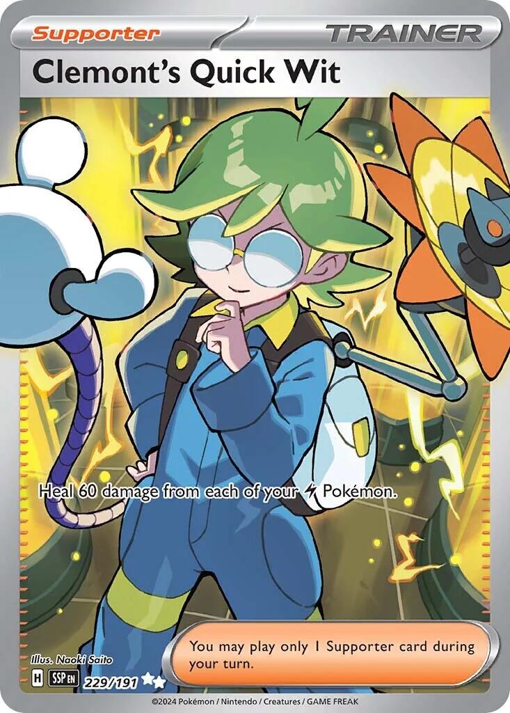 Clemont's Quick Wit - 229/191 [SSP - 229/191]