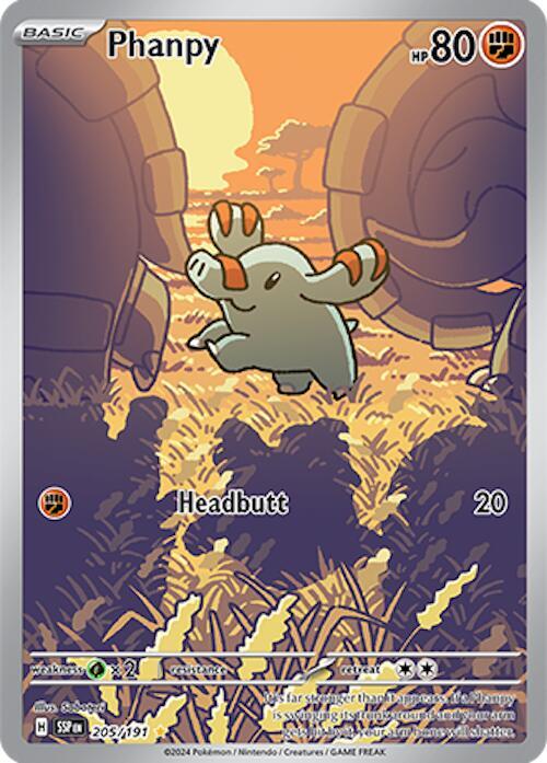 Phanpy [205/191] - SV08: Surging Sparks