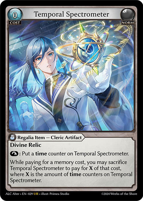 Temporal Spectrometer [UR] - Alchemical Revolution Alter Edition