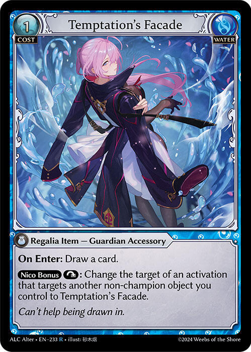 Temptation's Facade [R] - Alchemical Revolution Alter Edition