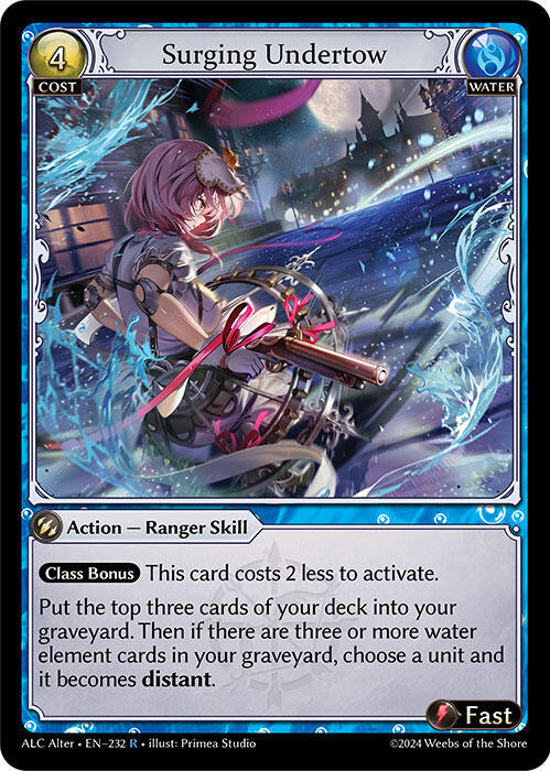 Surging Undertow [R] - Alchemical Revolution Alter Edition