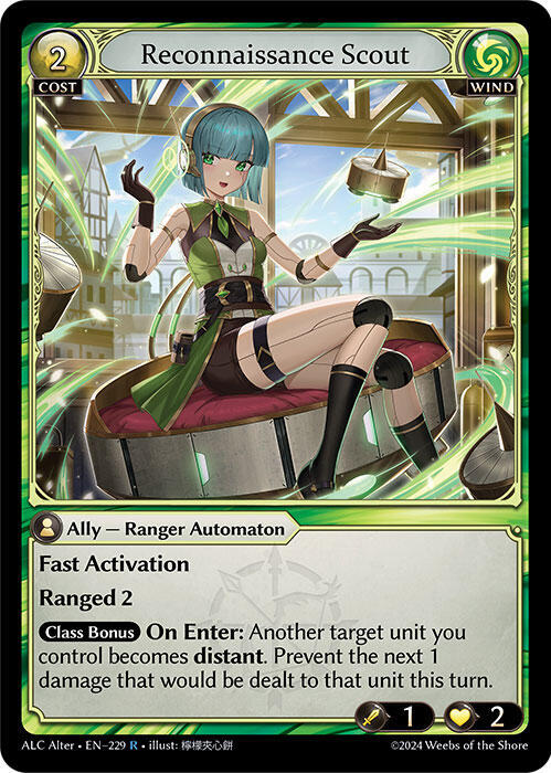 Reconnaissance Scout [R] - Alchemical Revolution Alter Edition