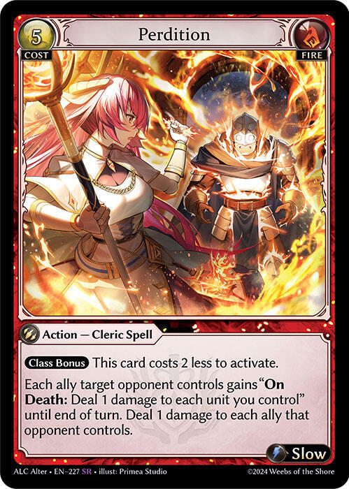 Perdition [SR] - Alchemical Revolution Alter Edition