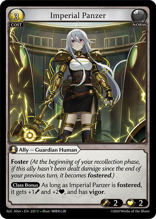Imperial Panzer [UC] - Alchemical Revolution Alter Edition