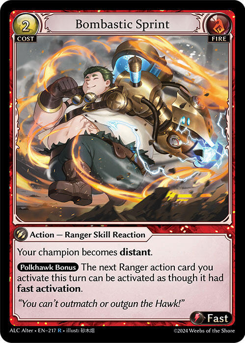 Bombastic Sprint [R] - Alchemical Revolution Alter Edition