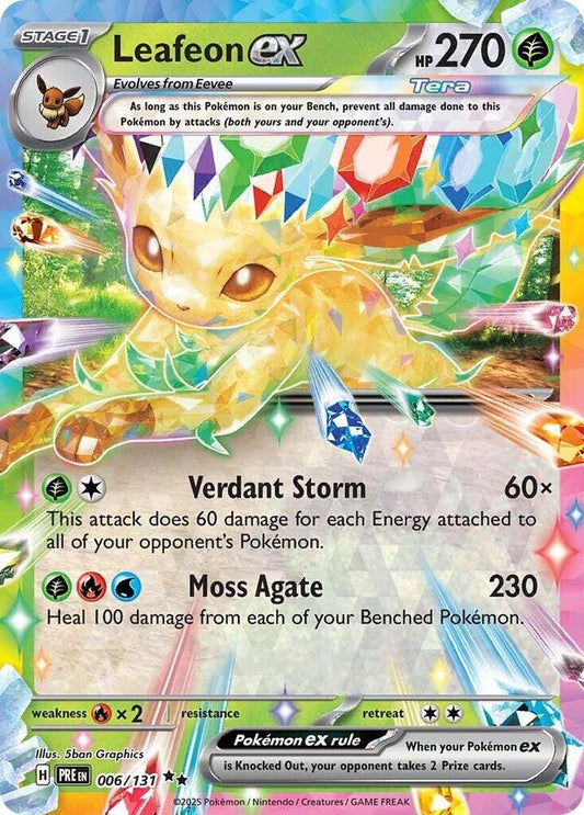 Leafeon ex [006/131] - SV: Prismatic Evolutions