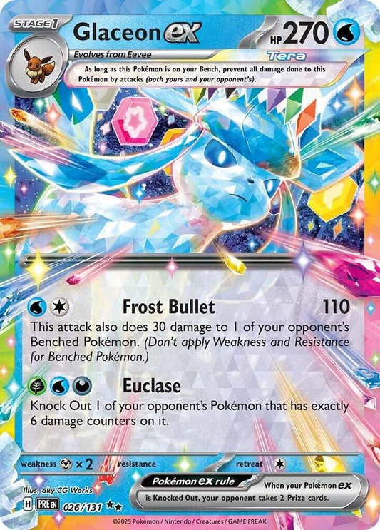 Glaceon ex [026/131] - SV: Prismatic Evolutions
