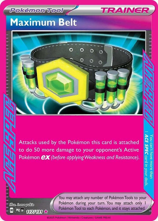 Maximum Belt [117/131] - SV: Prismatic Evolutions