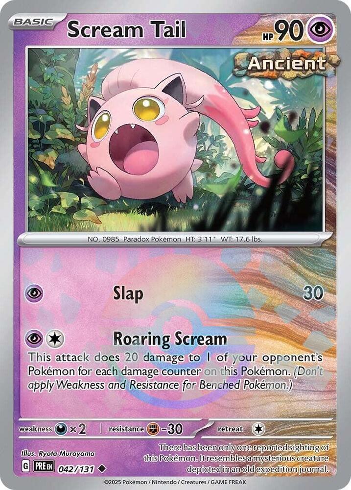 Scream Tail [Poke Ball Pattern] - SV: Prismatic Evolutions