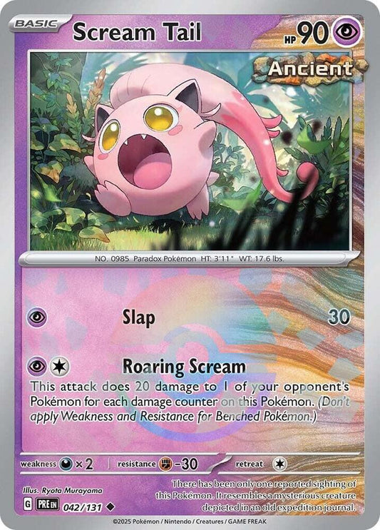 Scream Tail [Poke Ball Pattern] - SV: Prismatic Evolutions