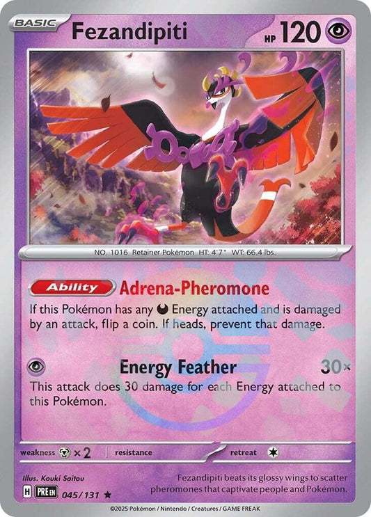 Fezandipiti [Poke Ball Pattern] - SV: Prismatic Evolutions