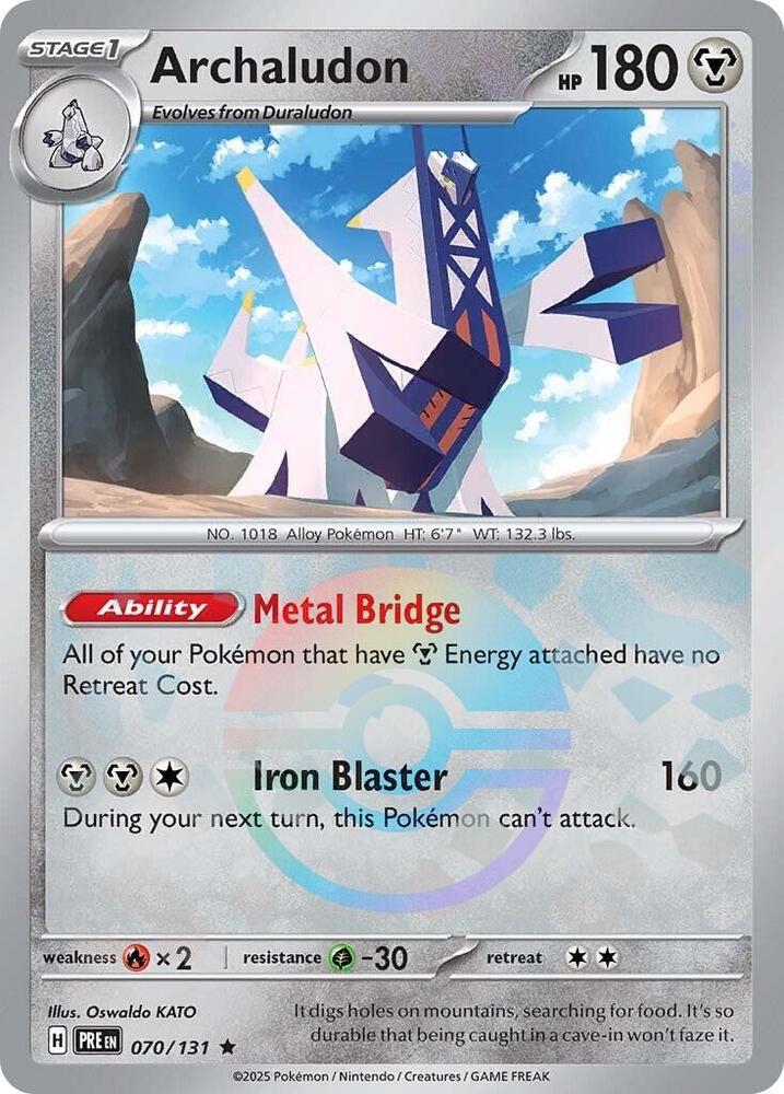 Archaludon [Poke Ball Pattern] - SV: Prismatic Evolutions
