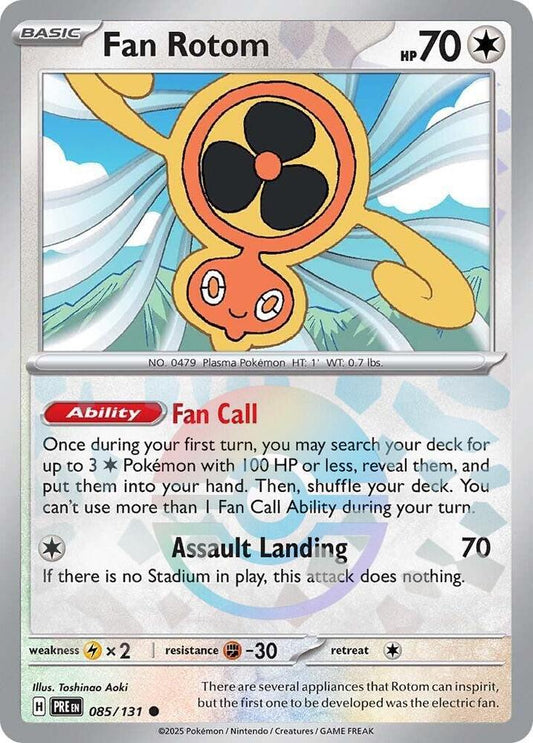 Fan Rotom [Poke Ball Pattern] - SV: Prismatic Evolutions