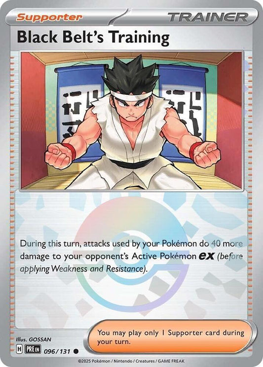 Black Belt's Training [096/131][Poke Ball Pattern] - SV: Prismatic Evolutions