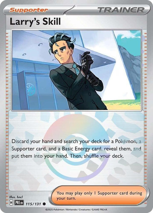 Larry's Skill [115/131][Poke Ball Pattern] - SV: Prismatic Evolutions