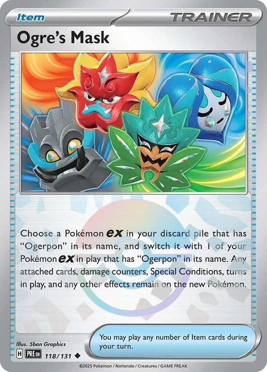 Ogre's Mask [Poke Ball Pattern] - SV: Prismatic Evolutions