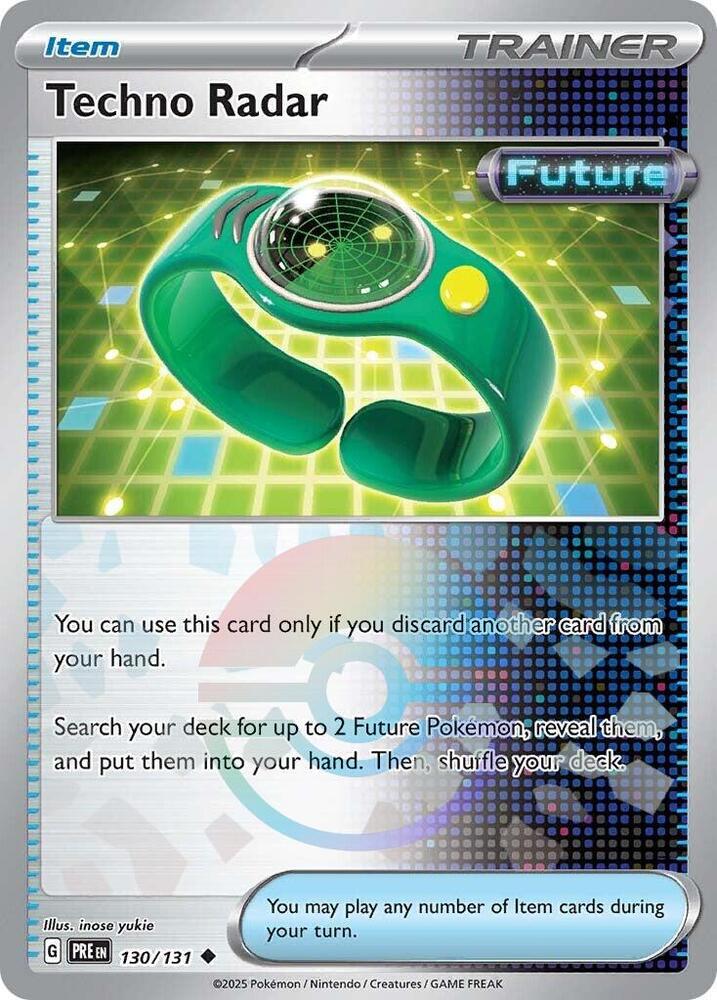 Techno Radar [Poke Ball Pattern] - SV: Prismatic Evolutions