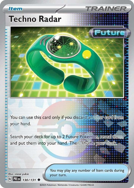 Techno Radar [Poke Ball Pattern] - SV: Prismatic Evolutions
