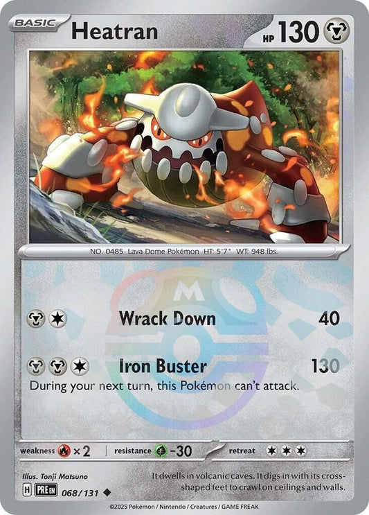 Heatran [Master Ball][068/131] - SV: Prismatic Evolutions