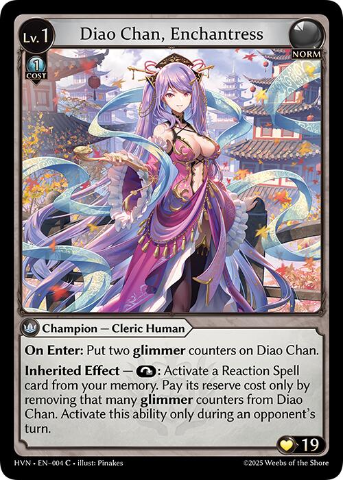 Diao Chan, Enchantress [HVN - 004]