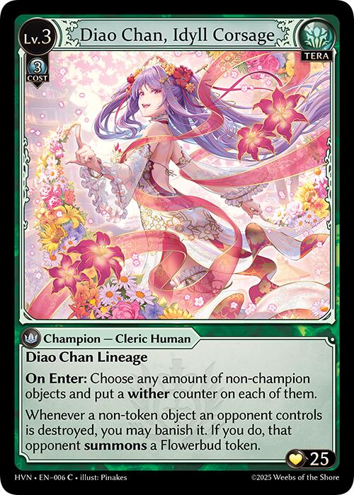 Diao Chan, Idyll Corsage [HVN - 006]
