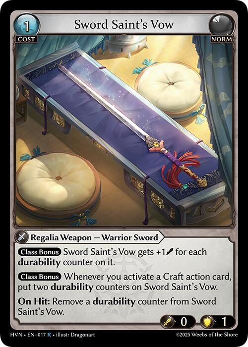 Sword Saint's Vow