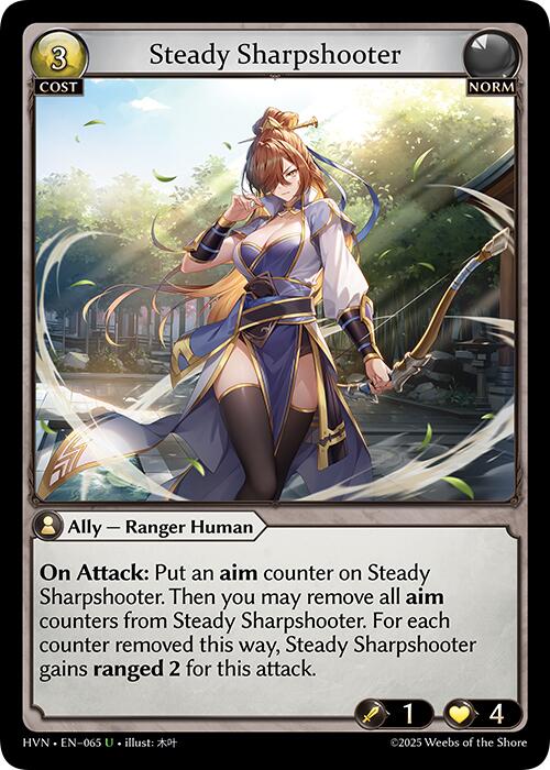 Steady Sharpshooter [HVN - 065]