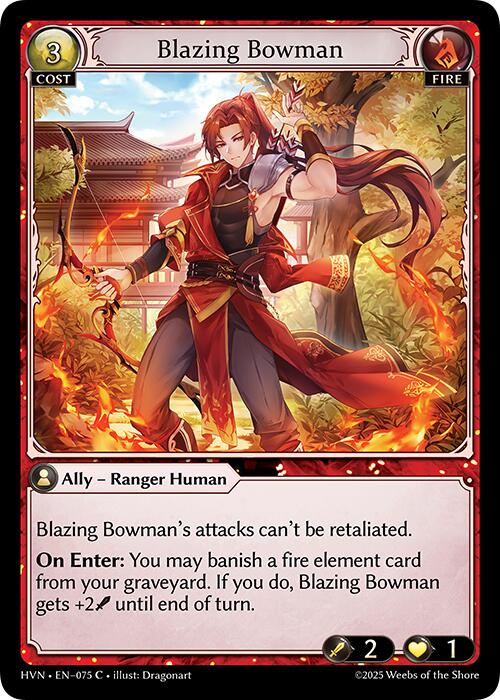 Blazing Bowman [HVN - 075]
