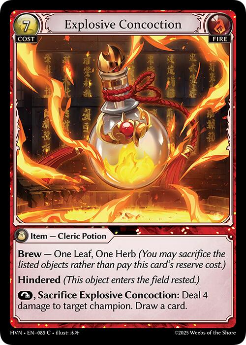 Explosive Concoction [HVN - 085]