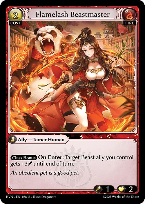 Flamelash Beastmaster [HVN - 088]