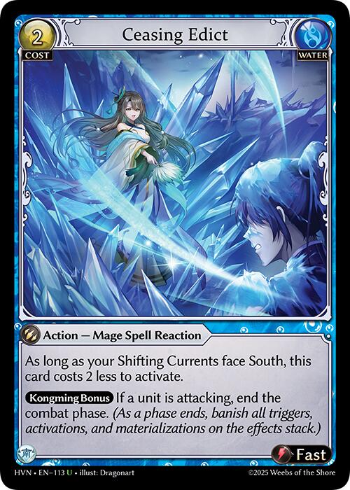 Ceasing Edict [HVN - 113]